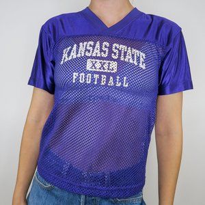 Vintage 90s Kansas State Purple Football Jersey